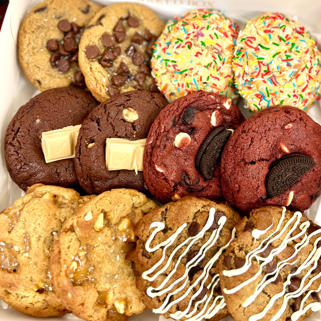 Staff Faves cookie box