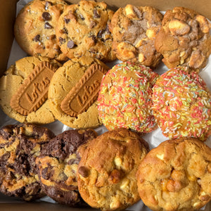 Staff Faves cookie box