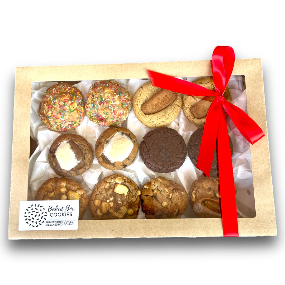 Dozen Cookie gift box – The Baked Box